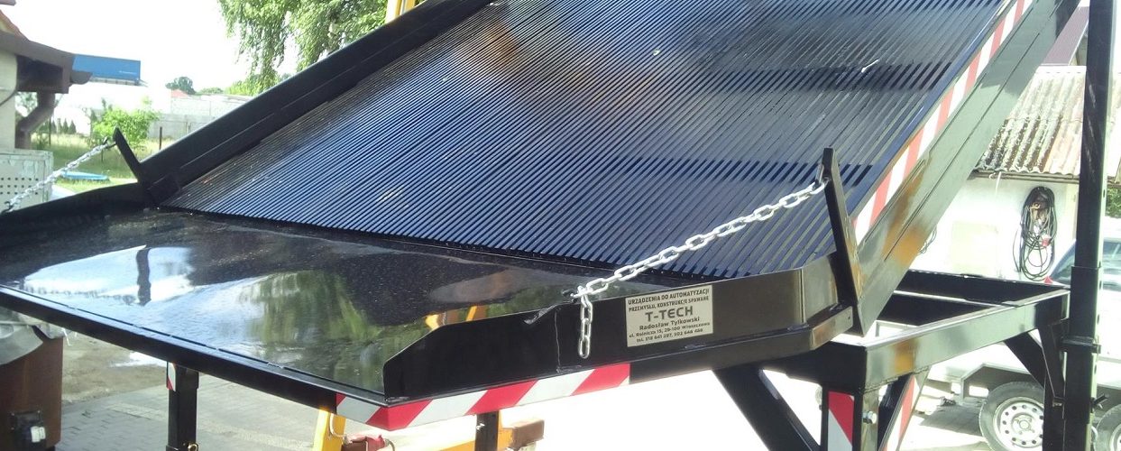 Przesiewacze do węgla, ziemi, kruszywa.